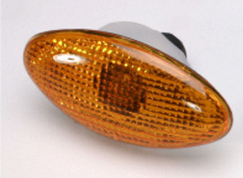 K&S 25-8275 MARKER LIGHTS FLAT OVAL LARGE S F AMBER