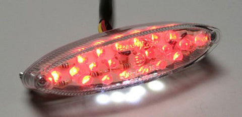 K S LED TAILLIGHT ASSEMBLY RED LENS PART#  25-6605S