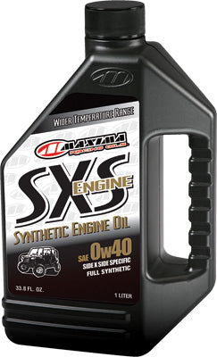 MAXIMA SXS SYNTHETIC ENGINE OIL 0W-40 1L PART# 30-12901