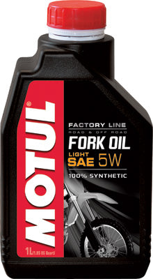 MOTUL FORK OIL FACTORY LINE 5W 1 LARGE PART# 105924