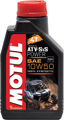 Motul ATV POWER 4T 100% SYNT 5W40 4L # 105898 NEW