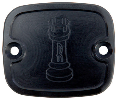 ROOKE FRONT MASTER CYLINDER COVER BLACK R-C122-TB