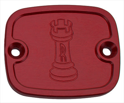 ROOKE FRONT MASTER CYLINDER COVER RED R-C122-T7