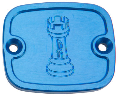 ROOKE FRONT MASTER CYLINDER COVER BLUE R-C122-T8