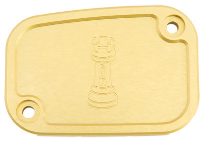 ROOKE FRONT MASTER CYLINDER COVER GOLD R-C128-T6