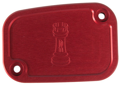 ROOKE FRONT MASTER CYLINDER COVER RED R-C128-T7