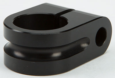 ROOKE MIRROR MOUNT MILLED 7/8 IN BLACK R-MM875-MB