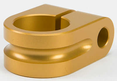 ROOKE MILLED MIRROR MOUNT 7/8 IN GOLD R-MM875-M6