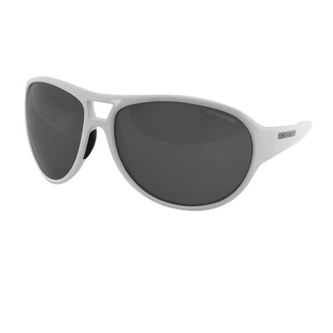 BALBOA CRIMINAL SUNGLASSES WHITE FRAME ANTI-FOG SMOKED LENSES ECRI002AR