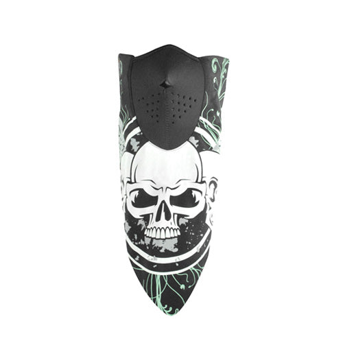 BALBOA NEODANNA 80% COTTON/20% NEOPRENE MASK THREE SKULLS WNEO133