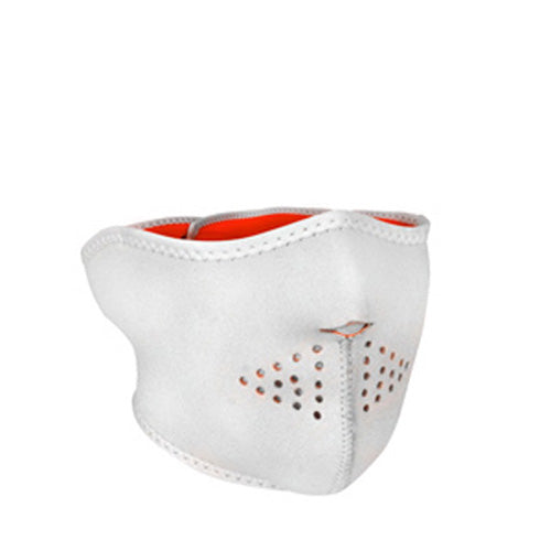 BALBOA HALF MASK NEOPRENE WHITE REVERSIBLE TO HIGH-VIS ORANGE WNFM089HHV