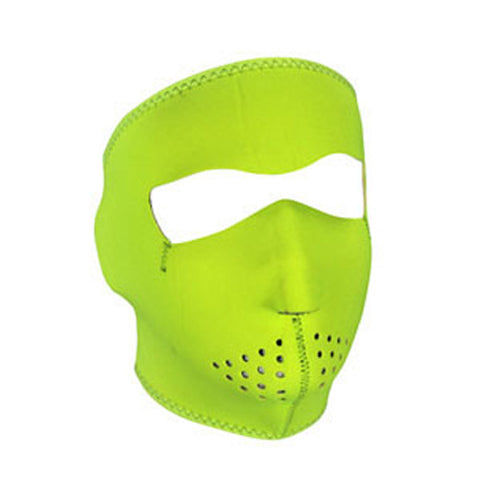 BALBOA FULL MASK NEOPRENE HIGH-VISIBILITY LIME WNFM142L