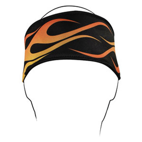 BALBOA HEADBAND POLYESTER FLAMES HB006