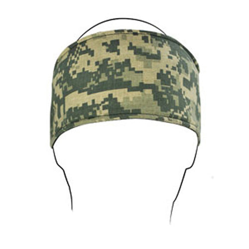 BALBOA HEADBAND W/ FLEECE COTTON U.S. ARMY DIGITAL ACU CAMO HBF169ACU