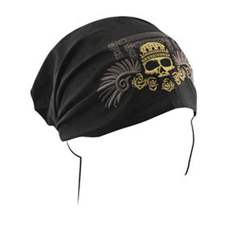 BALBOA HEADWRAP COTTON HIGHWAY HONEY&REG GOLDEN SKULL HBHH02