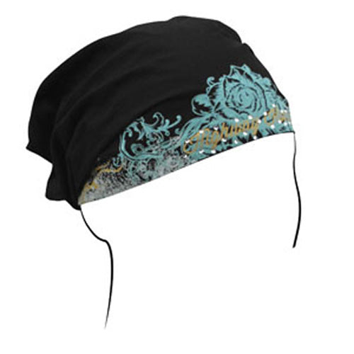 BALBOA HEADWRAP COTTON HIGHWAY HONEY&REG METALLIC ROSE HBHH04