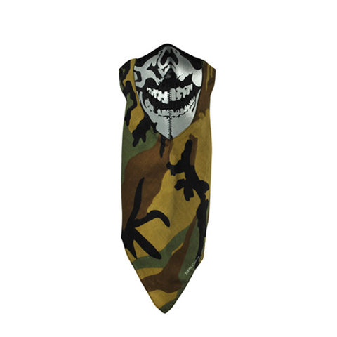 BALBOA NEODANNA&TRADE MASK COTTON/NEOPRENE CAMO SKULL REFLECTIV WNEO137