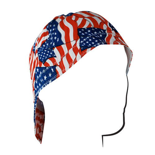 BALBOA WELDERS CAP COTTON WAVY AMERICAN FLAG SIZE 7.5 CPW265L