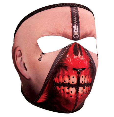 BALBOA FULL MASK NEOPRENE ZIPPER FACE WNFM108