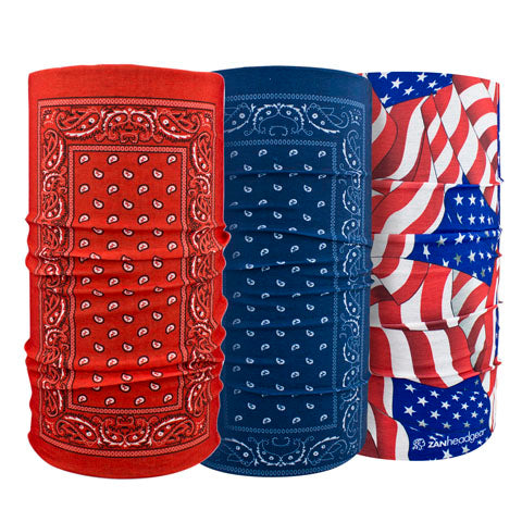 BALBOA MOTLEY TUBE 3-PACK PATRIOTIC T3001