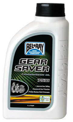 BEL-RAY GEAR SAVER TRANSMISSION OIL 75 W LITER PART# 99240-B1LW