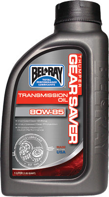 BEL-RAY THUMPER GEAR SAVER TRANSMISSIO N OIL LITER PART# 99510-B1LW