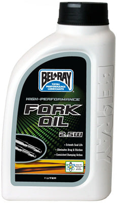 BEL-RAY HIGH-PERFORMANCE FORK OIL 2.5W 1LT PART# 99290B1LW