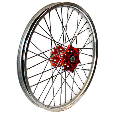 D.I.D 2013-2015 HONDA CRF450R WHEEL 2.15X18 RED/SIL CRF450 '13 56-4155RS