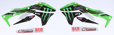 D COR 2016 KAWASAKI KX450F GRAPHIC KIT 16 MONSTER KAW KXF 450 16 10-20-728