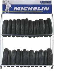 MICHELIN TIRE RACK MICHELIN SIGN PART# 87-TIRE RACK 2 NEW