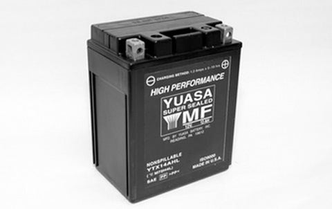 YUASA YUAM62H4L YTX14AHL-BS H-PERFORMANCE MF BATTERY