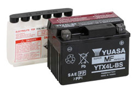 YUASA YUAM62X4B YTX4L-BS MAINTENANCE FREE 12 VOLT BATTERY