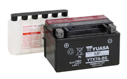 YUASA YUAM32X7A YTX7A-BS MAINTENANCE FREE 12 VOLT BATTERY