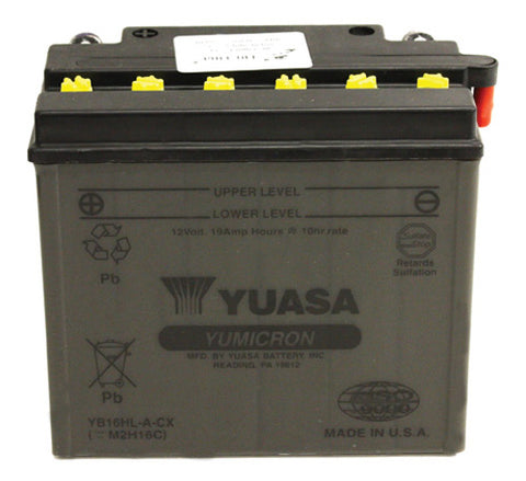 YUASA YUAM2H16C YB16HL-A-CX YUMICRON CX-12 VOLT BATTERY