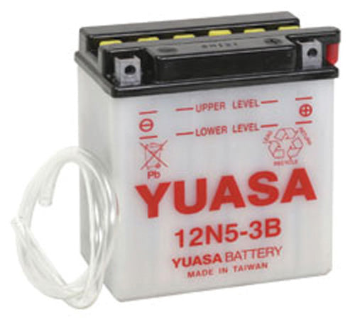 YUASA CONVENTIONAL BATTERY 12N5-3B PART NUMBER YUAM2253B