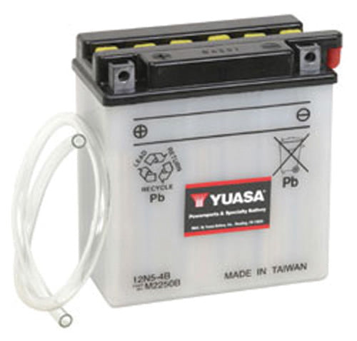 YUASA YUAM2250B 12N5-4B CONVENTIONAL 12 VOLT BATTERY