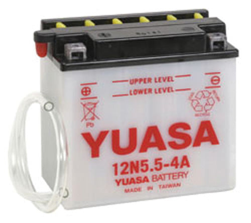 YUASA YUAM2254A 12N5.5-4A CONVENTIONAL 12 VOLT BATTERY