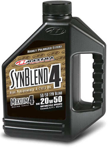 MAXIMA 359128B SYN BLEND 20W50 MAXUM4 SERIES 128 OZ