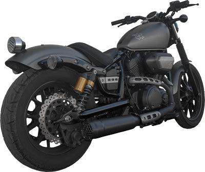 FIREBRAND 2015 Yamaha XV950C Bolt C Spec GRAND PRIX SLIP-ON EXHAUST BLACK 4" 18-