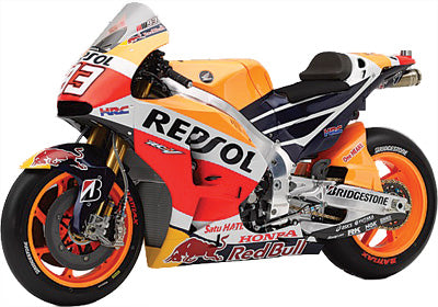 NEW-RAY DIE-CAST REPLICA MARQUEZ REPSOL 2015 1:12 PART# 57753