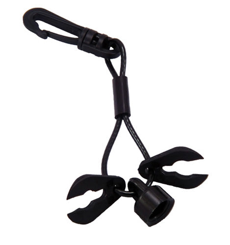 ATLANTIS LANYARD SHOP MULTI END BLACK A3240