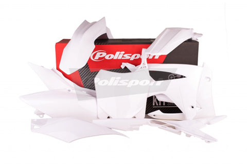 POLISPORT 90561 COMPLETE KIT CRF450R NEW WHITE