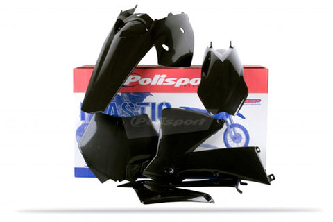 POLISPORT KIT KTM SX  03-04 / EXC/F 2004BLACK PART# 90194   NEW