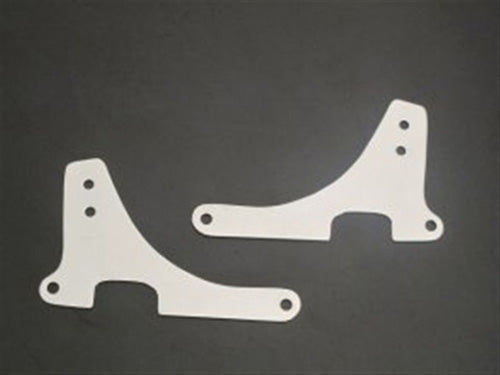 HAWK SISSYBAR BRACKETS ONLY CHROME HH-527-1043A