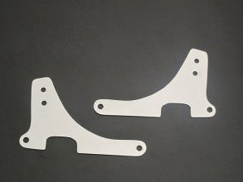 HAWK SISSYBAR BRACKETS ONLY BLACK HH-527-1045AB