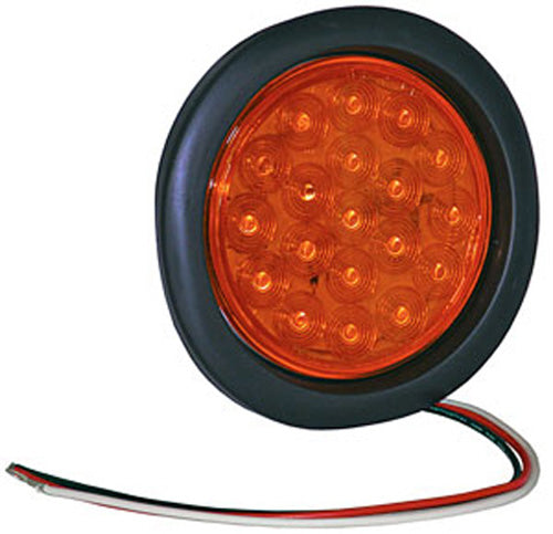 BUYERS 4" ROUND AMBER STROBE LIGHT SL40AR