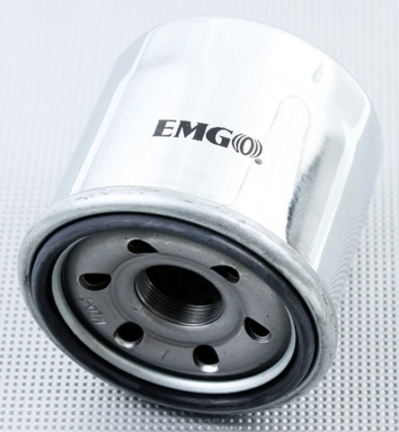 EMGO 1996-2006 Suzuki GSF1200S Bandit OIL FILTER CHROME 10-55670