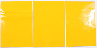 N-STYLE BACKGROUND SHEETS 12X17 YELLOW 3/PK PART# N04 NEW