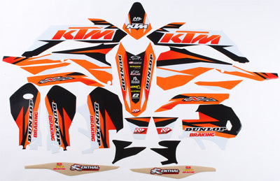 N-STYLE 2013-2016 500 XCF-W KTM IMPACT GRAPHIC ONLY PART# N40-5691 NEW