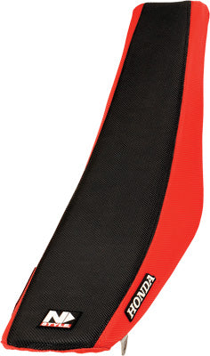 N-STYLE GRIPPER SEAT COVER (RED/BLACK) PART# N50-6004 NEW